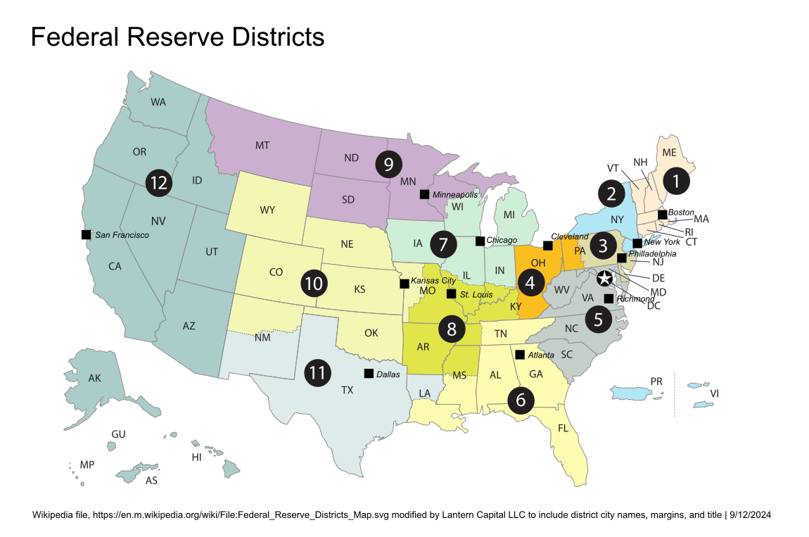 White Paper: GDP of each Federal Reserve District